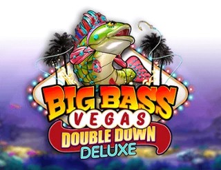 Big Bass Vegas Double Down Deluxe Slot online game logo by Pragmatic Play on vanguard-casinos.es