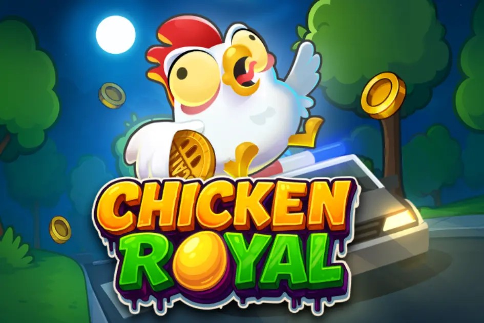 Logo of Chicken Royal from InOut at Vanguards Casino