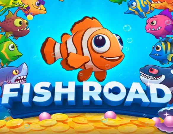 Fish Road logo by InOut at Vanguards CasinoFish Road