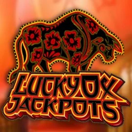 Logo of Lucky Ox Jackpots from Rival at Vanguards Casino