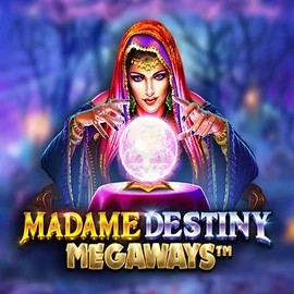 Official Slots logo: Madame Destiny Megaways by Pragmatic Play at Vanguards Casino