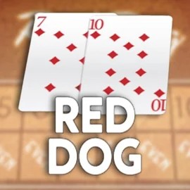 Red Dog slot logo by Rival at Vanguards CasinoRed Dog