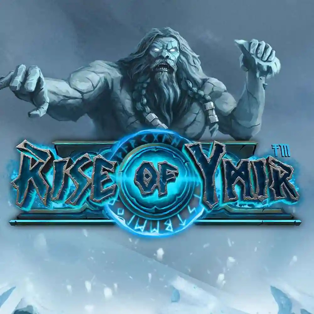 Rise of Ymir online game logo by Hacksaw Gaming on vanguard-casinos.es