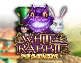 White Rabbit logo by Big Time Gaming at Vanguards Casino